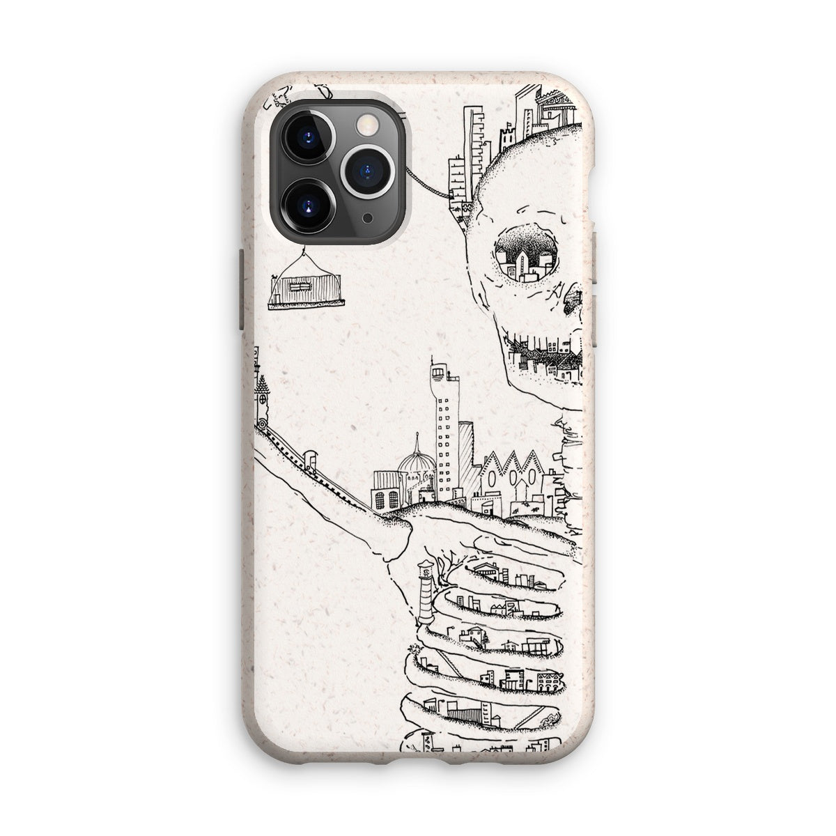 Skelly City Eco Phone Case