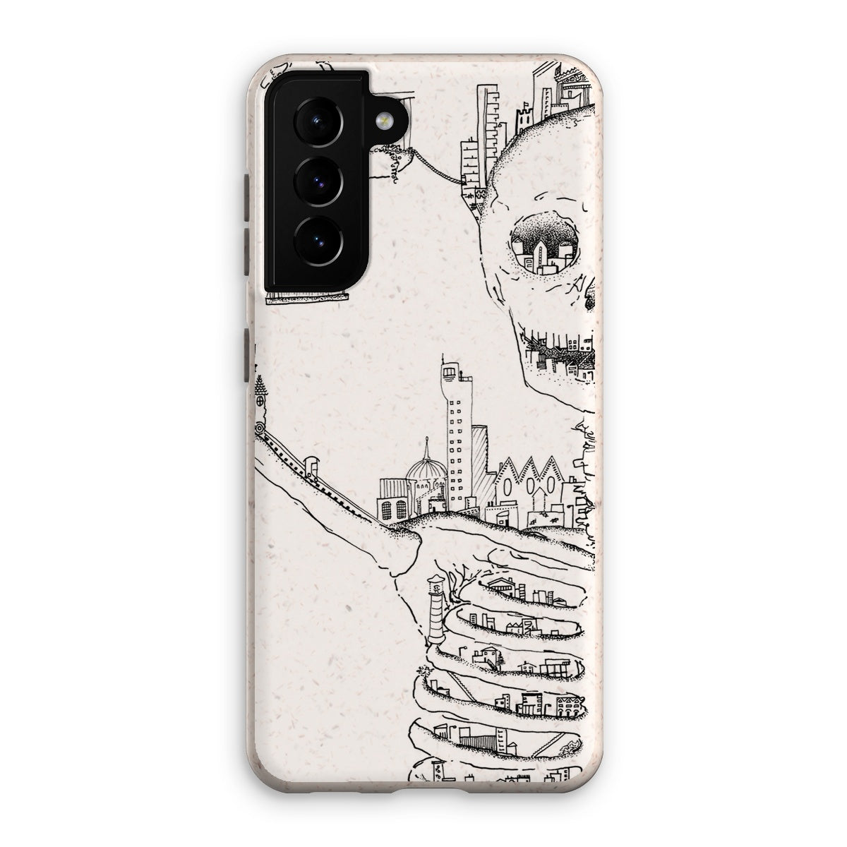 Skelly City Eco Phone Case