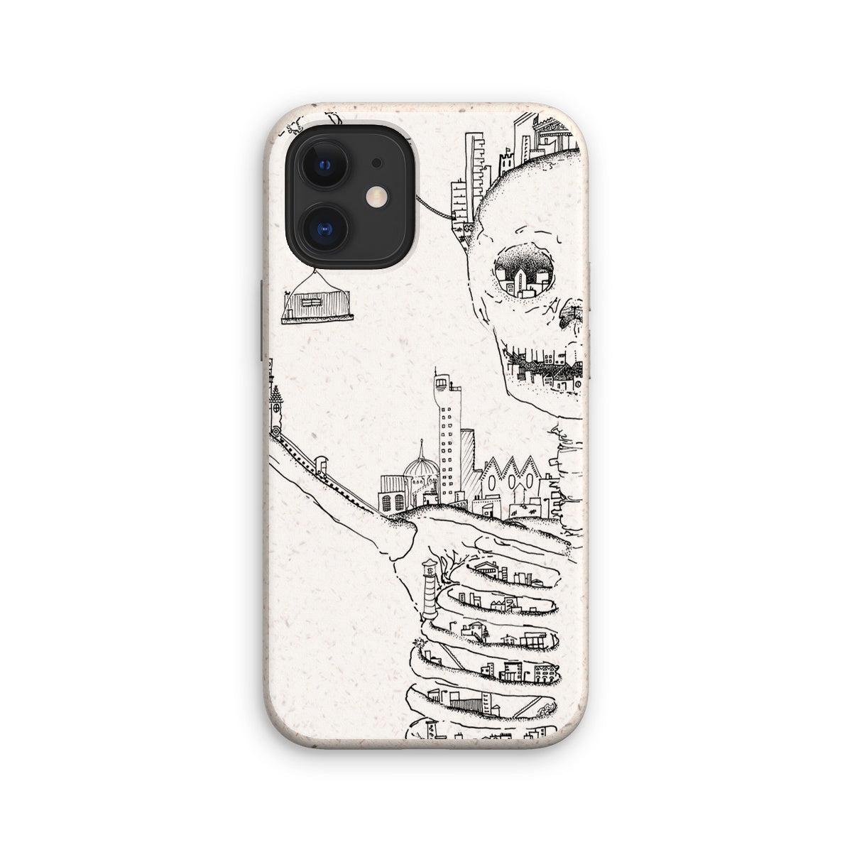 Skelly City Eco Phone Case