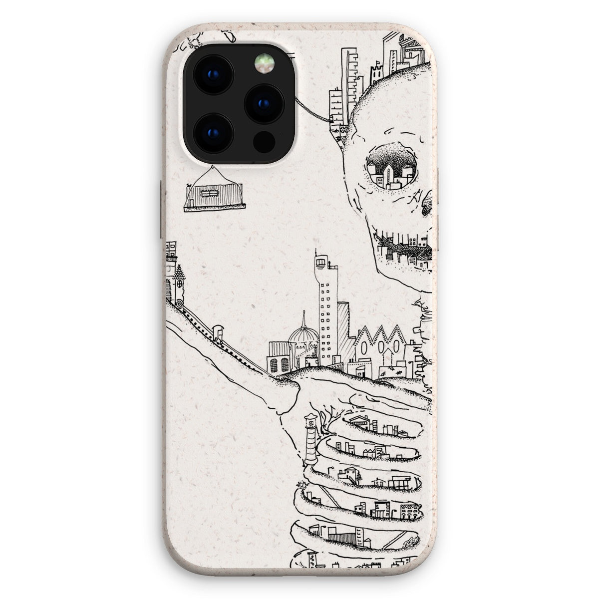 Skelly City Eco Phone Case