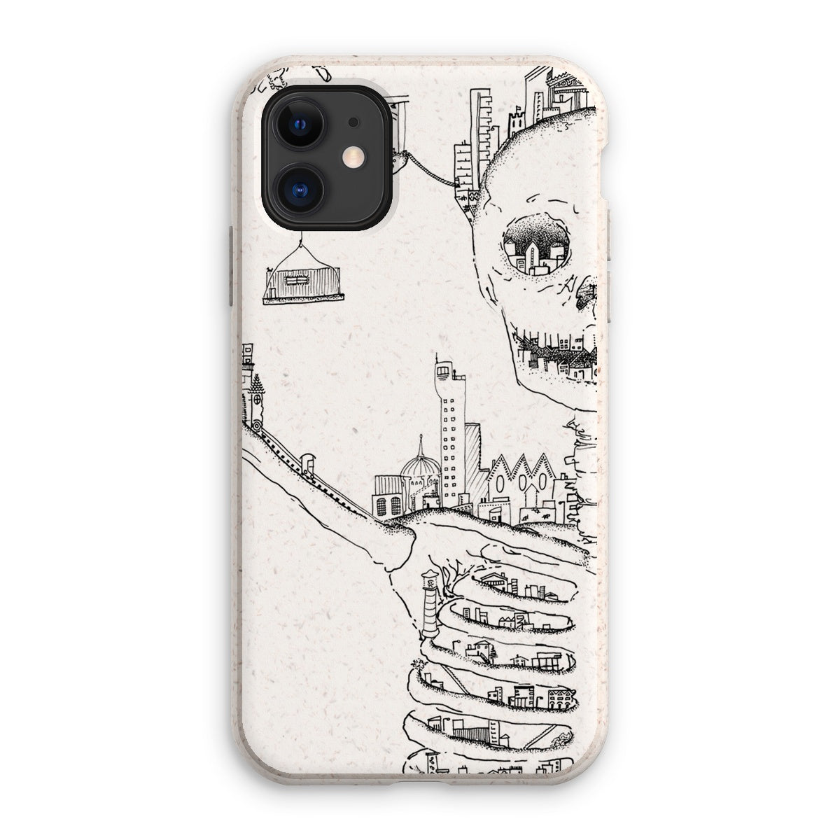 Skelly City Eco Phone Case