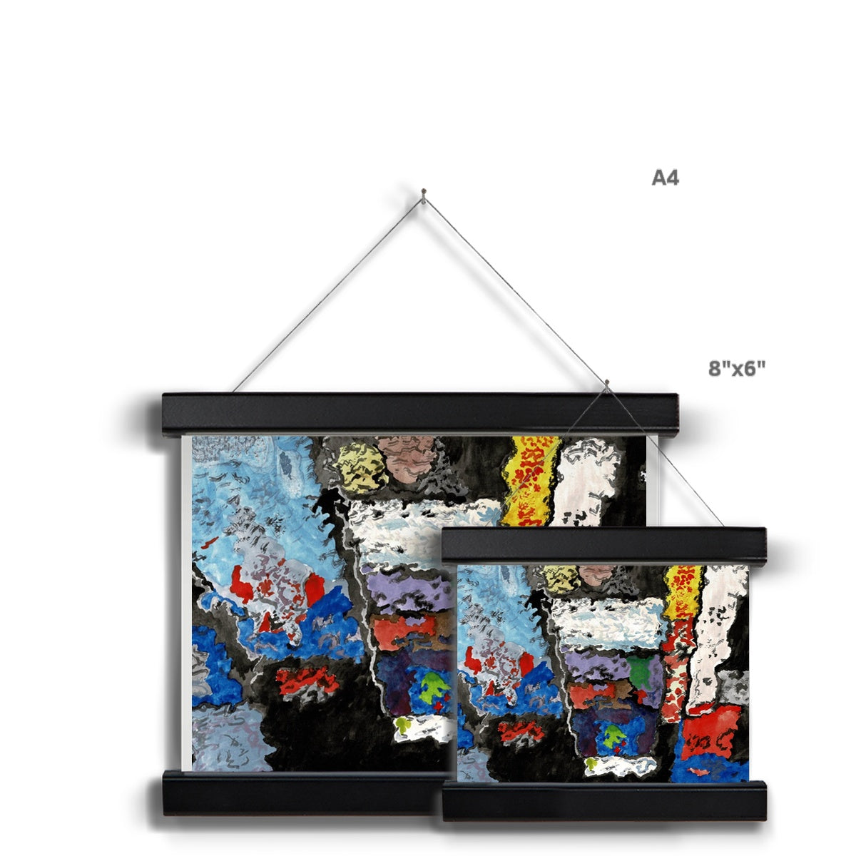 Osaka Reflection Fine Art Print with Hanger