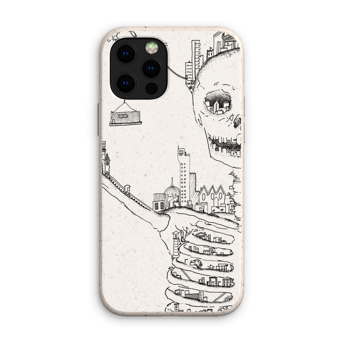 Skelly City Eco Phone Case