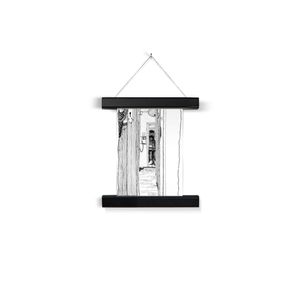 Do you want a cup of tea? Fine Art Print with Hanger