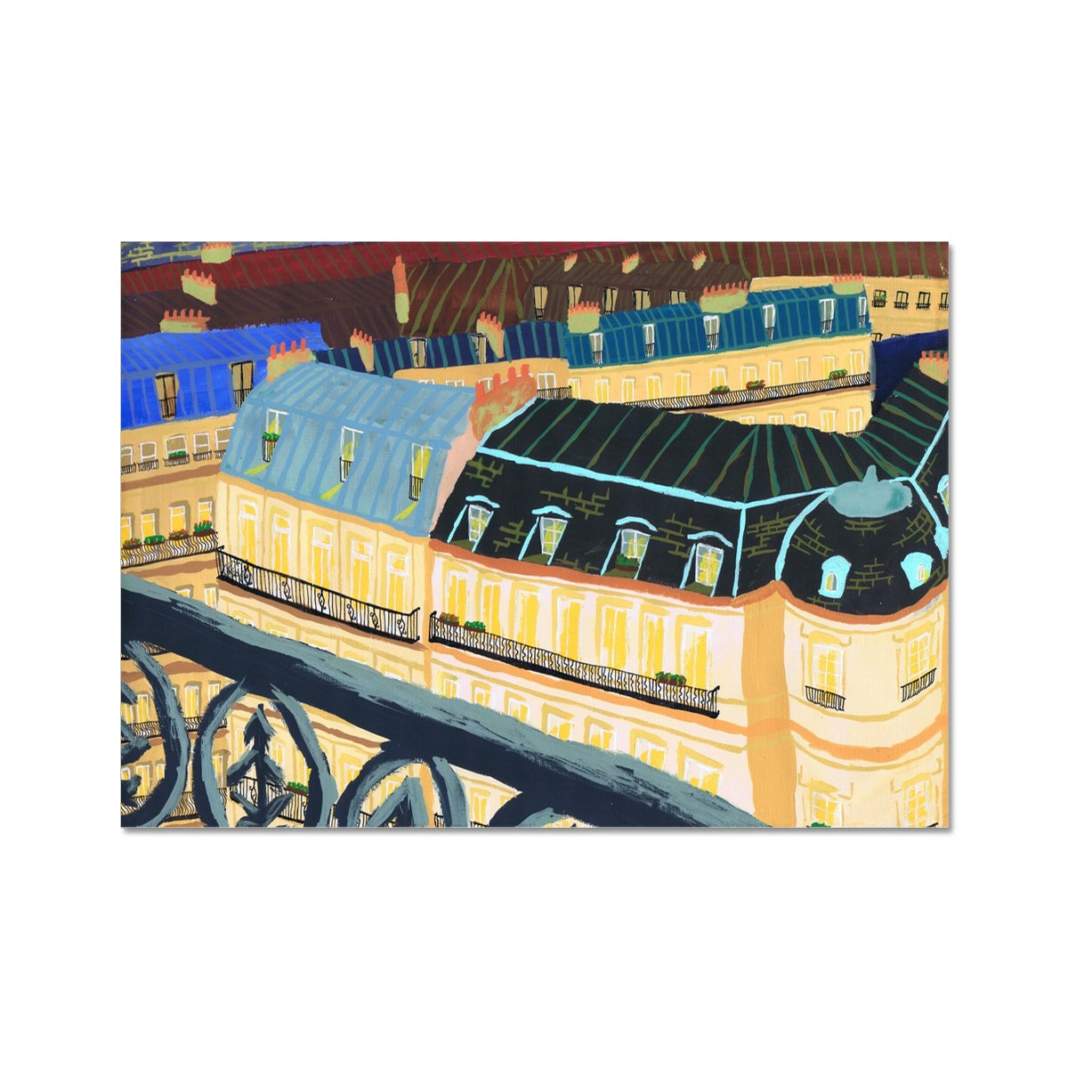 Paris Rooftops Fine Art Print