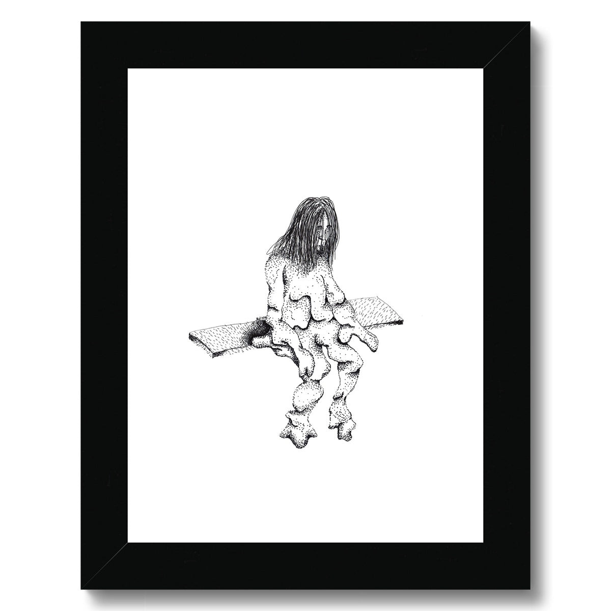 Too Heavy Framed & Mounted Print