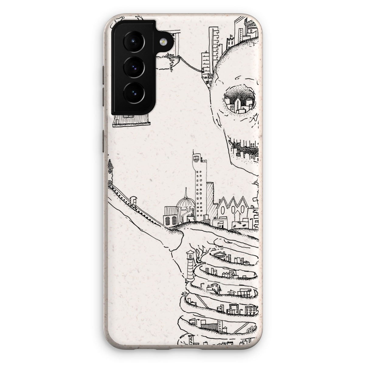 Skelly City Eco Phone Case