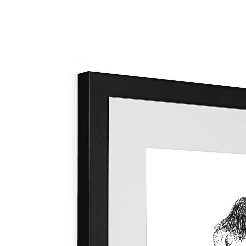 Too Heavy Framed & Mounted Print