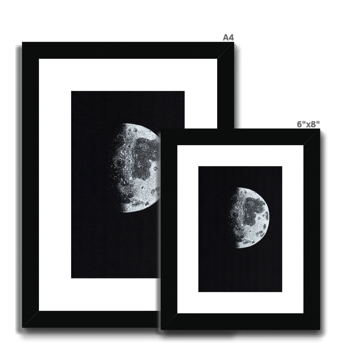 Mooon Framed & Mounted Print