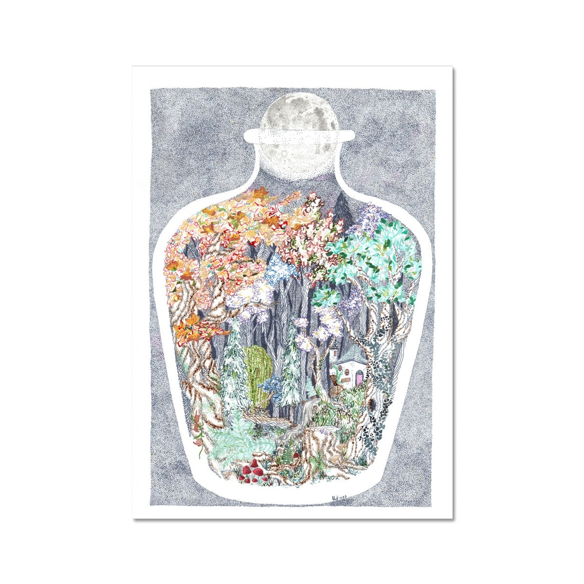 Terrarium Potion Fine Art Print