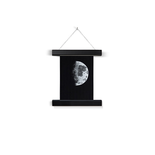 Mooon Fine Art Print with Hanger