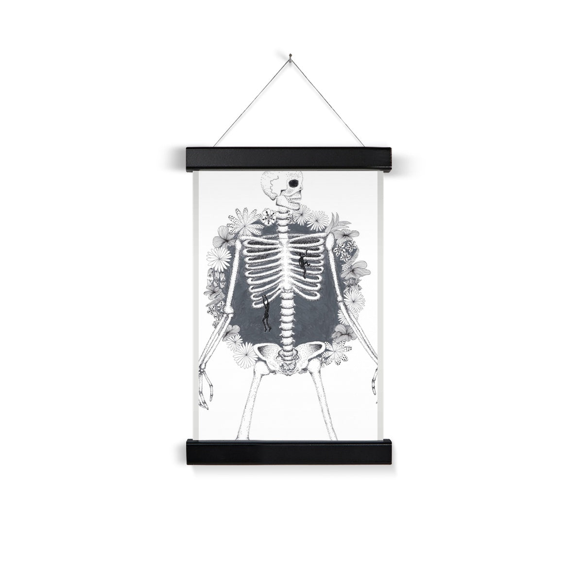 Ribcage Staircase Fine Art Print with Hanger